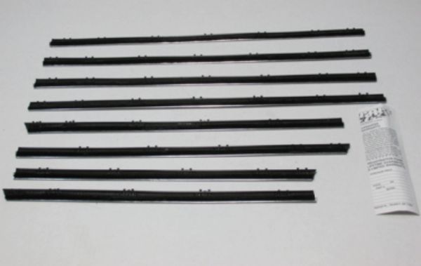 Picture of 1963-66 Valiant Coupe Authentic Window Felts Whiskers Kit (8pcs)