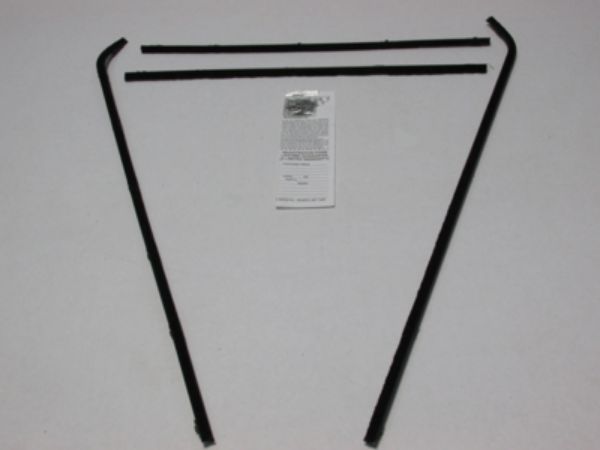 Picture of 1963-65 Mopar B-Body 4 Door Sedan Outers Only Authentic Window Felts Whiskers Kit (4pcs)