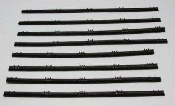 Picture of 1963-66 Dart 4 Door Sedan Authentic Window Felts Whiskers Kit (8pcs)