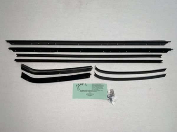 Picture of 1971-73 Impala 2 Door Sport Coupe Replacement Window Felts Whiskers Kit (8pcs)