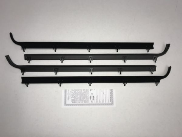 Picture of 1983-88 Ford Ranger with Vent Window Authentic Window Felts Whiskers Kit (4pcs)