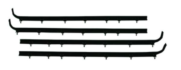 Picture of 1983-92 Ford Ranger without Vent Window Authentic Window Felts Whiskers Kit (4pcs)