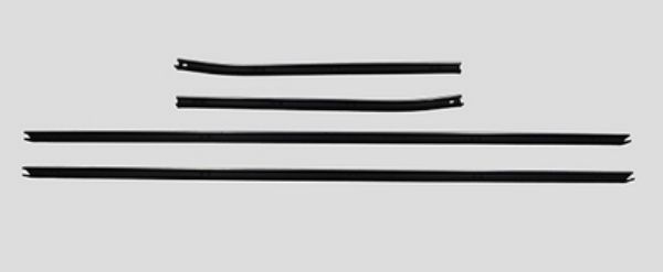 Picture of 1968-69 Coupe Standard Interior Authentic Window Felts Whiskers Kit Inners Only (4pcs)