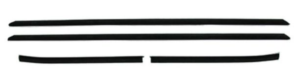 Picture of 1968-69 Coupe Deluxe Interior Authentic Window Felts Whiskers Kit Inners Only (4pcs)