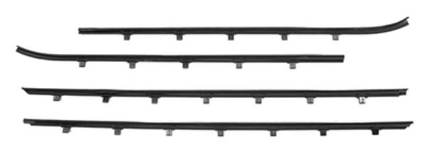 Picture of 1961-62 Belair 2 Door Hardtop Outers Only Authentic Window Felts Whiskers Kit