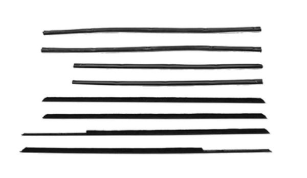 Picture of 1963-64 Impala 4 Door Sedan Window Felts Whiskers Kit (8pcs)