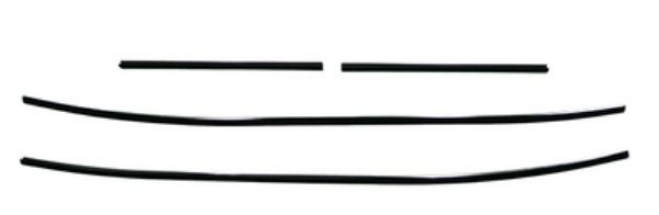 Picture of 1971-74 Challenger E-Body Authentic Window Felts Whiskers Kit Inners Only (4pcs)