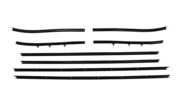 Picture of 1969 Oldsmobile Cutlass Convertible Replacement Window Felts Whiskers Kit