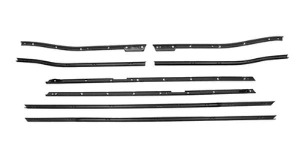 Picture of 1966-67 Oldsmobile Dynamic 88 Convertible W/Buick Special Molding Authentic Window Felts Whiskers Kit (8pcs)