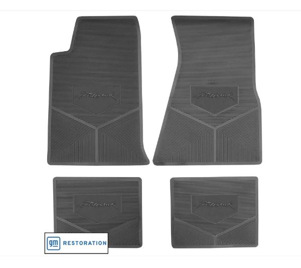 Picture of 1993-2002 Pontiac Firehawk Next Generation Custom Vintage Rubber Floor Mats Package