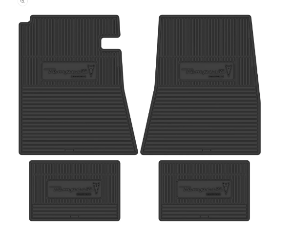 Picture of 1964 Pontiac Tempest Custom Next Generation Custom Vintage Rubber Floor Mats Package