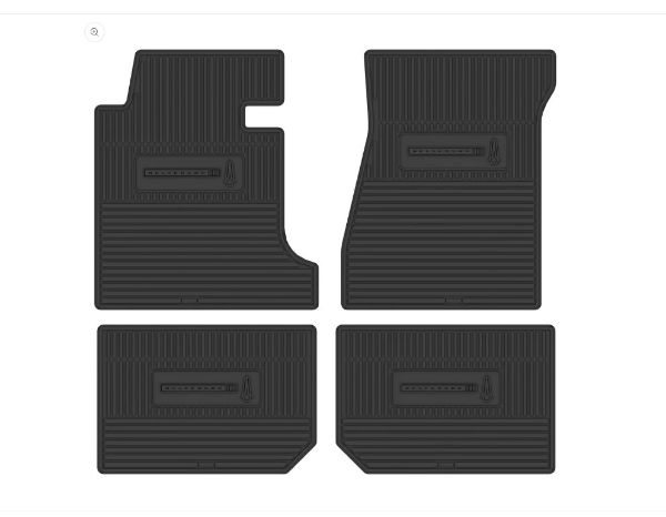 Picture of 1966-1967 Plymouth Belvedere Ii Next Generation Custom Vintage Rubber Floor Mats Package