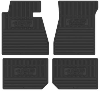 Show details for 1966-1967 Dodge/Plymouth Next Generation Custom Vintage Rubber Floor Mats Package Picture of 1966-1967 Dodge/Plymouth Next Generation Custom Vintage Rubber Floor Mats Package
