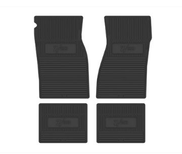 Show details for 1967-1969 Chevrolet Camaro Next Generation Custom Vintage Rubber Floor Mats Package Picture of 1967-1969 Chevrolet Camaro Next Generation Custom Vintage Rubber Floor Mats Package