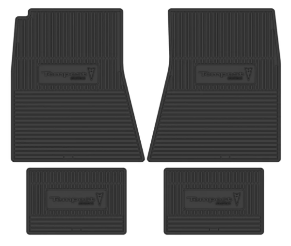 Picture of 1968 Pontiac Tempest Custom Next Generation Custom Vintage Rubber Floor Mats Package