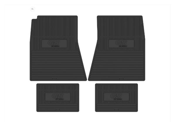 Picture of 1968-1972 Gs By Buick Next Generation Custom Vintage Rubber Floor Mats Package