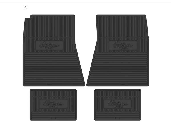 Picture of 1969 Olds Cutlass W-31 Next Generation Custom Vintage Rubber Floor Mats Package