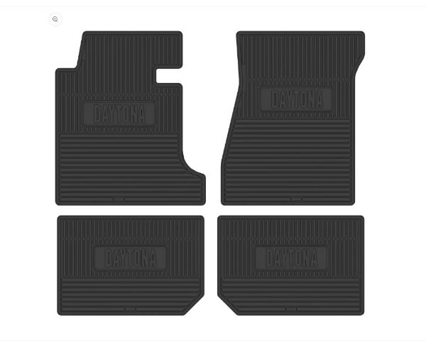 Picture of 1969 Dodge Daytona Next Generation Custom Vintage Rubber Floor Mats Package