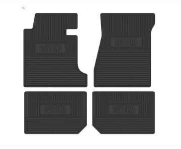 Show details for 1969 Dodge Daytona Next Generation Custom Vintage Rubber Floor Mats Package Picture of 1969 Dodge Daytona Next Generation Custom Vintage Rubber Floor Mats Package
