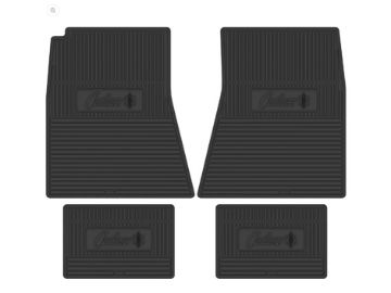 Show details for 1970 Olds Cutlass W-31 Next Generation Custom Vintage Rubber Floor Mats Package Picture of 1970 Olds Cutlass W-31 Next Generation Custom Vintage Rubber Floor Mats Package