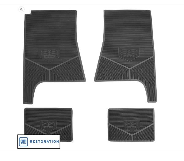 Picture of 1970-1972 Chevrolet Chevelle Malibu SS Next Generation Custom Vintage Rubber Floor Mats Package