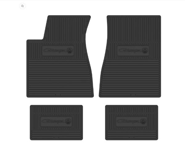 Picture of 1971-1972 Dodge Charger SE Next Generation Custom Vintage Rubber Floor Mats Package