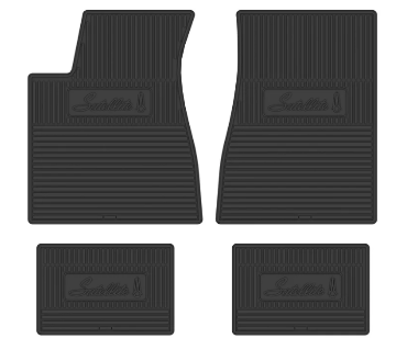 Show details for 1971-1974 Plymouth Satellite Next Generation Custom Vintage Rubber Floor Mats Package Picture of 1971-1974 Plymouth Satellite Next Generation Custom Vintage Rubber Floor Mats Package