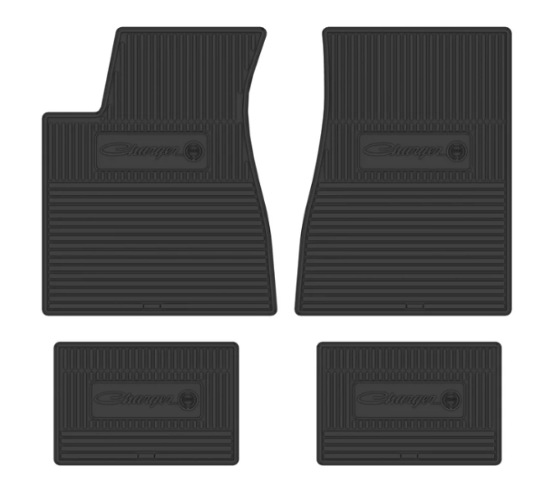Picture of 1973-1974 Dodge Charger SE Next Generation Custom Vintage Rubber Floor Mats Package