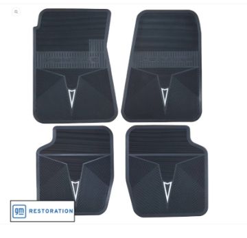 Show details for 1966-1967 Original A-Body Pontiac Mats Next Generation Custom Vintage Rubber Floor Mats Package Picture of 1966-1967 Original A-Body Pontiac Mats Next Generation Custom Vintage Rubber Floor Mats Package