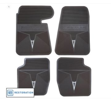 Show details for 1966-1967 Original B-Body Pontiac Mats Next Generation Custom Vintage Rubber Floor Mats Package Picture of 1966-1967 Original B-Body Pontiac Mats Next Generation Custom Vintage Rubber Floor Mats Package