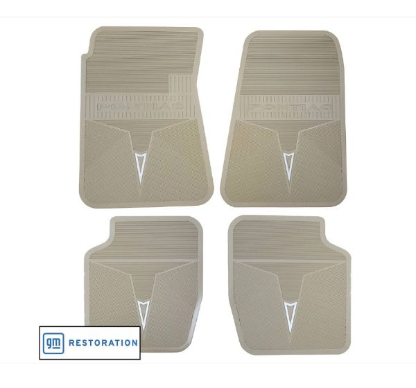Picture of 1968-1970 Original A-Body Pontiac Mats Next Generation Custom Vintage Rubber Floor Mats Package