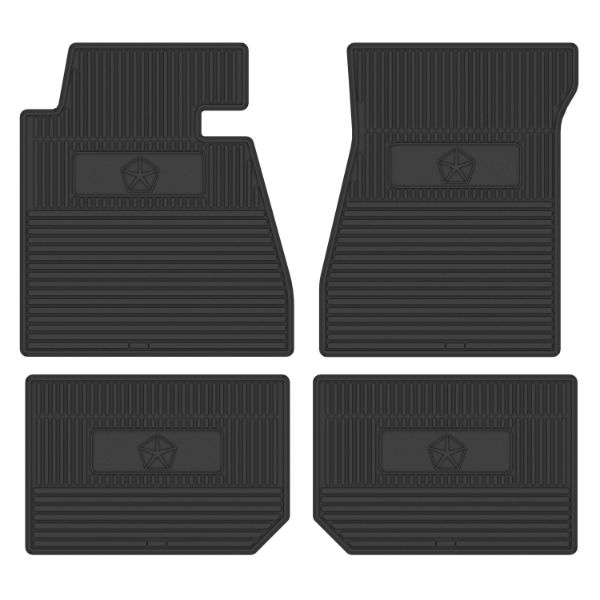 Picture of 1966-1970 Dodge/Plymouth B-Body Next Generation Custom Vintage Rubber Floor Mats Package