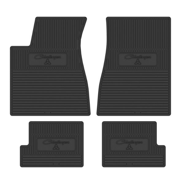 Picture of 1970-1974 Dodge Challenger Next Generation Custom Vintage Rubber Floor Mats Package
