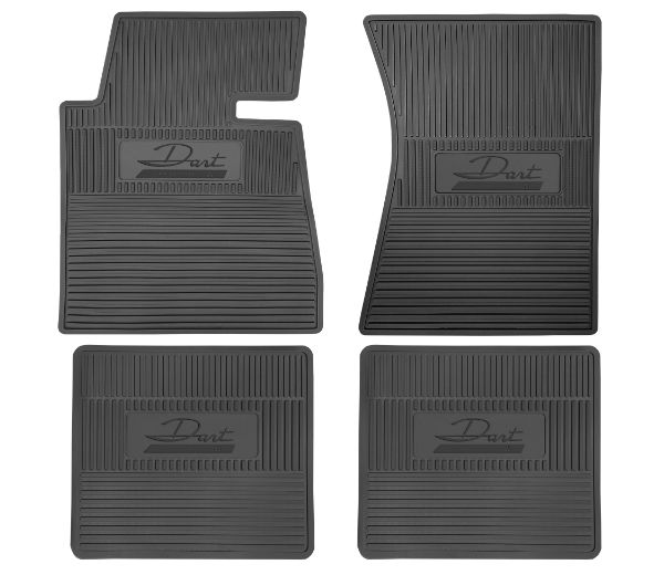 Picture of 1963 Dodge Dart 21970 A-Body Next Generation Custom Vintage Rubber Floor Mats Package