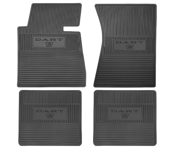 Picture of 1964 Dodge Dart 11970 A-Body Next Generation Custom Vintage Rubber Floor Mats Package