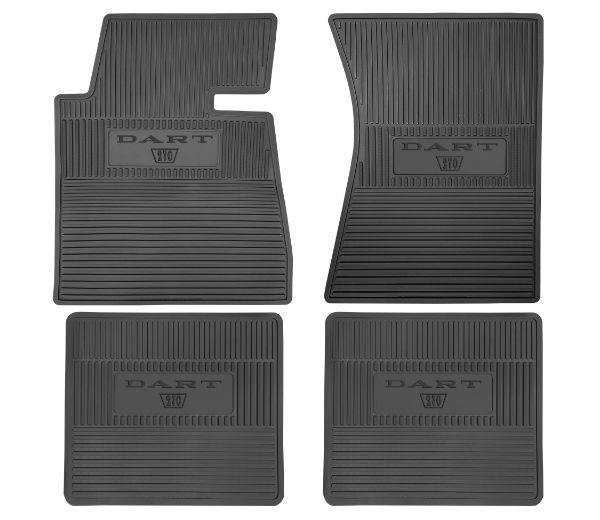 Picture of 1964 Dodge Dart 21970 A-Body Next Generation Custom Vintage Rubber Floor Mats Package