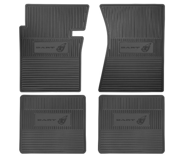 Picture of 1965-1966 Dodge Dart Gt A-Body Next Generation Custom Vintage Rubber Floor Mats Package