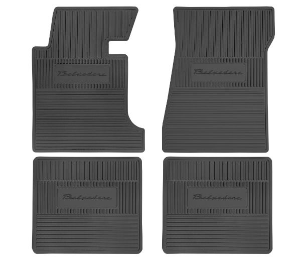 Picture of 1962 Plymouth Plymouth Belvedere B-Body Next Generation Custom Vintage Rubber Floor Mats Package