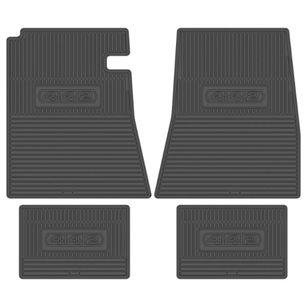 Picture of 1964-1967 Olds Olds Cutlass 442 Next Generation Custom Vintage Rubber Floor Mats Package