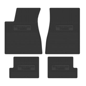 Show details for 1971-1974 Plymouth Barracuda Next Generation Custom Vintage Rubber Floor Mats Package Picture of 1971-1974 Plymouth Barracuda Next Generation Custom Vintage Rubber Floor Mats Package