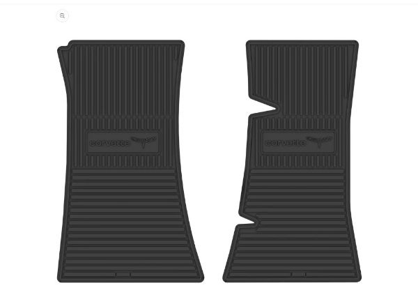 Picture of 1968-1982 Corvette C3 Next Generation Custom Vintage Rubber Floor Mats Package