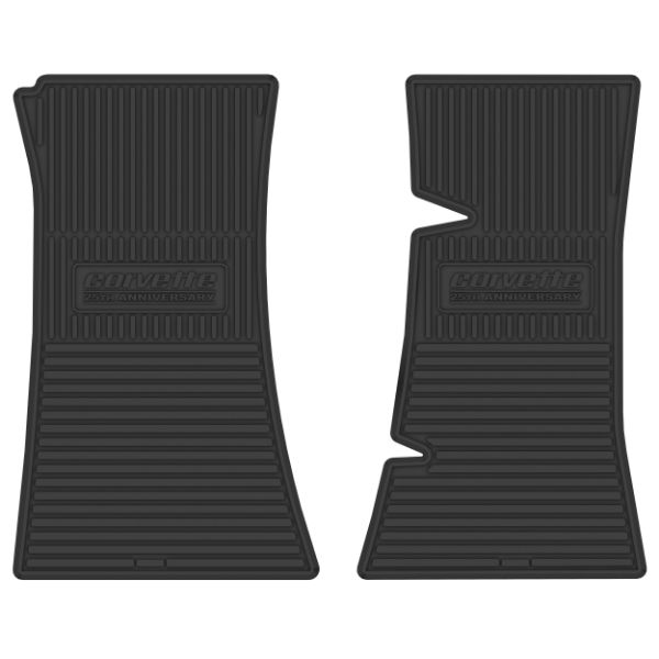 Picture of 1968-1982 Corvette C3 Next Generation Custom Vintage Rubber Floor Mats Package