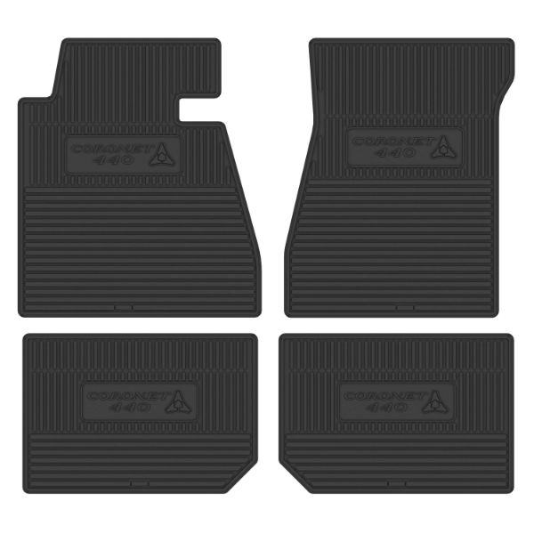 Picture of 1969-1970 Dodge Coronet 440 Next Generation Custom Vintage Rubber Floor Mats Package