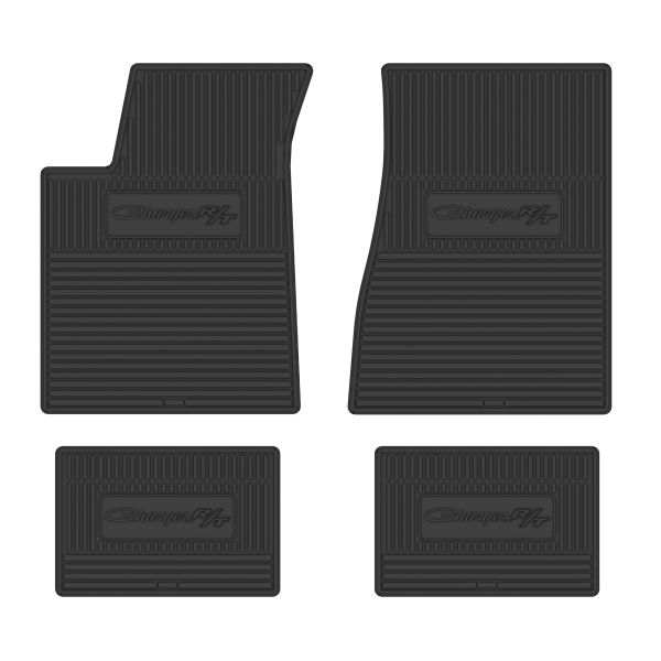Picture of 1971 Dodge Charger R/T Next Generation Custom Vintage Rubber Floor Mats Package