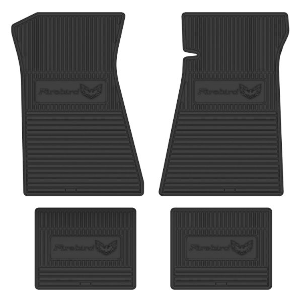 Picture of 1975-1981 Pontiac Firebird Next Generation Custom Vintage Rubber Floor Mats Package