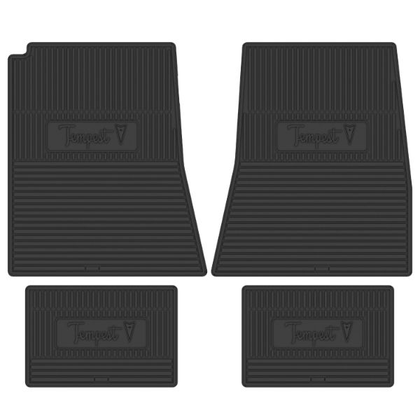 Picture of 1966 Pontiac Tempest Next Generation Custom Vintage Rubber Floor Mats Package