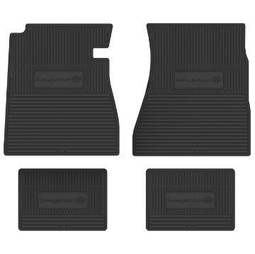 Show details for 1965-1970 Chevrolet Impala Next Generation Custom Vintage Rubber Floor Mats Package Picture of 1965-1970 Chevrolet Impala Next Generation Custom Vintage Rubber Floor Mats Package