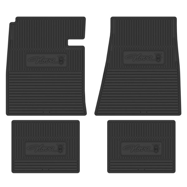 Picture of 1965 Chevrolet Nova Next Generation Custom Vintage Rubber Floor Mats Package