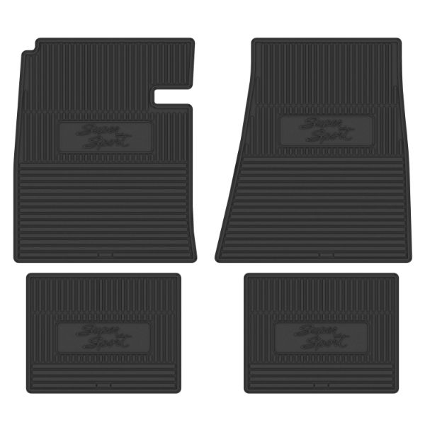 Picture of 1966-1967 Chevrolet Nova Next Generation Custom Vintage Rubber Floor Mats Package