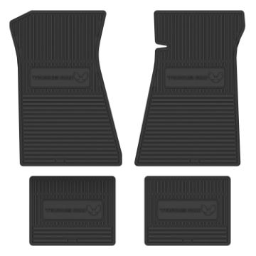 Show details for 1979-1981 Pontiac Trans Am Next Generation Custom Vintage Rubber Floor Mats Package Picture of 1979-1981 Pontiac Trans Am Next Generation Custom Vintage Rubber Floor Mats Package